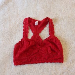 Red Bralette